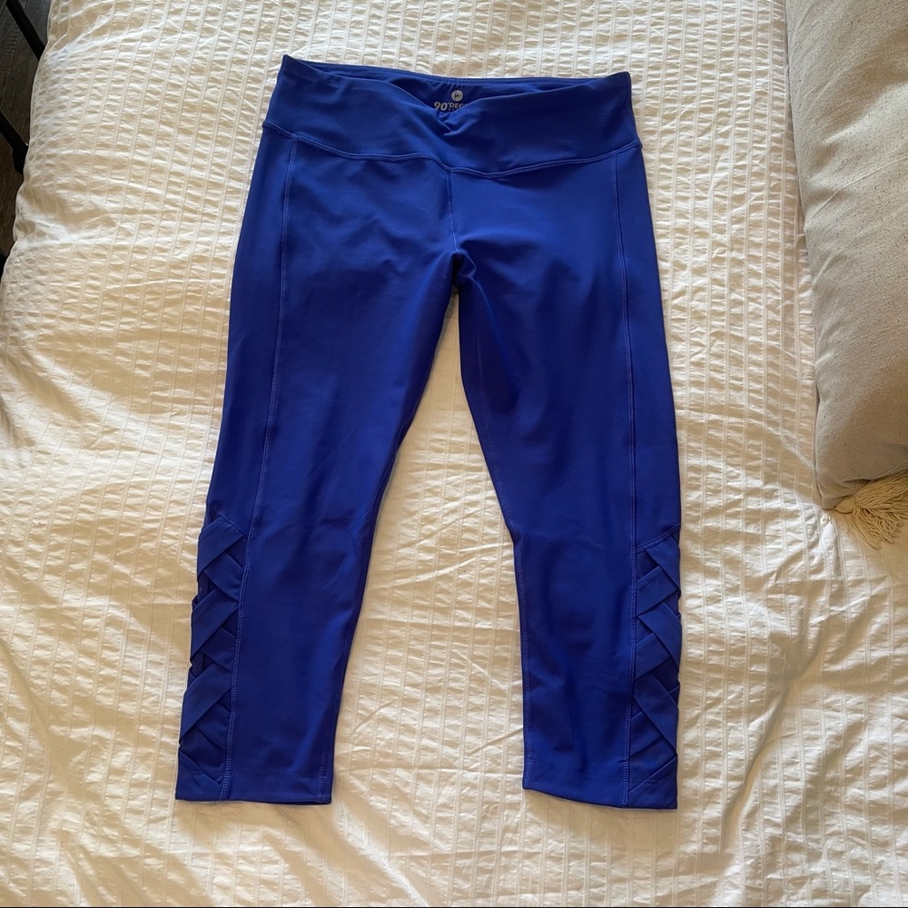 90 Degrees by Reflux Criss Cross Legging Crop